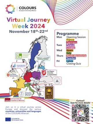 COLOURS | Un viaggio linguistico e culturale con la Virtual Journey Week COLOURS | Un viaggio linguistico e culturale con la Virtual Journey Week