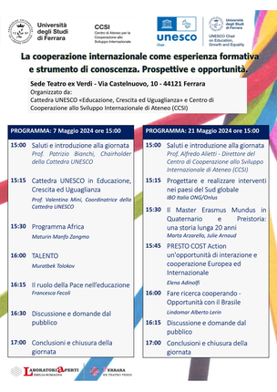 Cooperazione Internazionale Cooperazione Internazionale