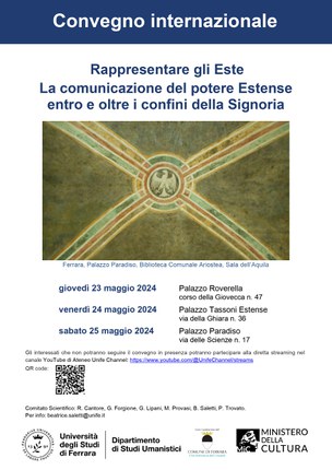 Convegno internazionale Rappresentare gli Este Convegno internazionale Rappresentare gli Este