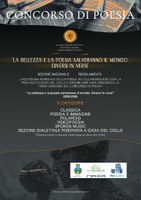 Concorso di poesia: La bellezza e la poesia Salveranno il mondo. Diversi in Versi