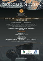 Concorso di poesia: La bellezza e la poesia Salveranno il mondo. Diversi in Versi