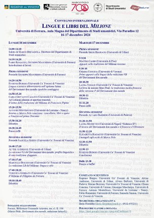 Lingue e libri del Milione Lingue e libri del Milione