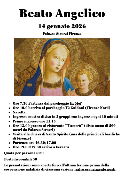 Escursione culturale a Firenze