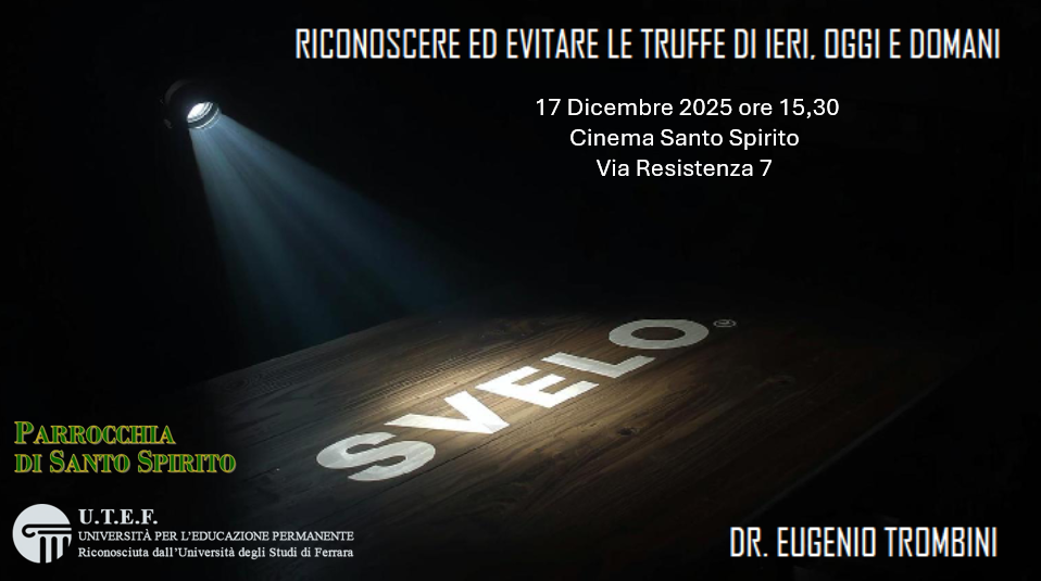 I mercoledì dell'Utef 17/12/25