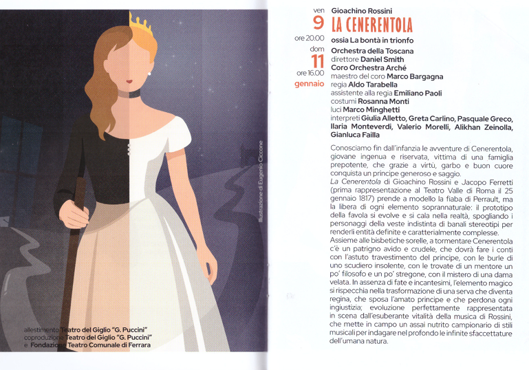 Prova generale "La Cenerentola" di Gioacchino Rossini