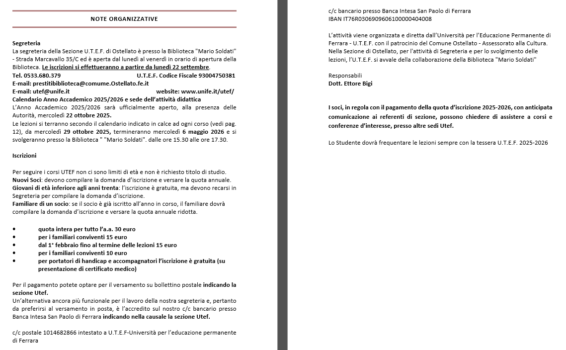 INFORMAZIONI