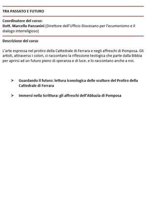 TRA PASSATO E FUTURO 